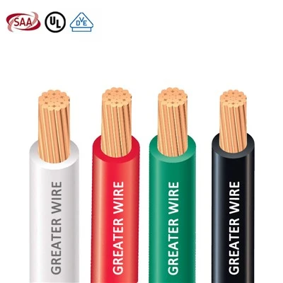 CSA Copper PVC TWU kabeļa liesma Retardant 600V ražotājs